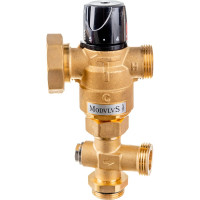 Группа для теплого пола Gekon с термосмесителем, к колектору GK 7686G-F3