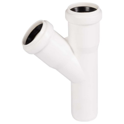 Канализационный тройник Ostendorf белый 45 градусов 32х32 559600