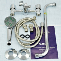Ванно-душевой двуручный смеситель Eleanti 0402.886