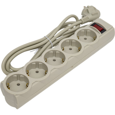 Сетевой фильтр PERFEO POWERX 1,8м 5 розеток серый 30 013 679