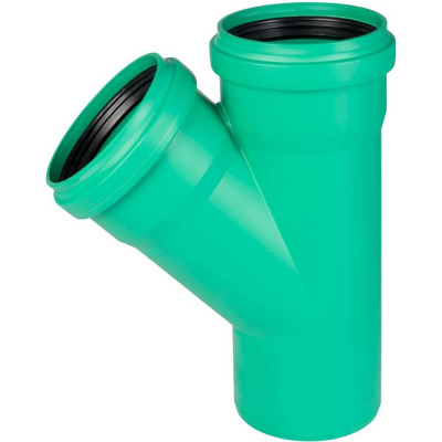 Тройник ливневой канализации Ostendorf 160/160, 45 градусов 772550
