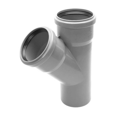 Канализационный тройник Ostendorf 45 градусов, 75х75 113200