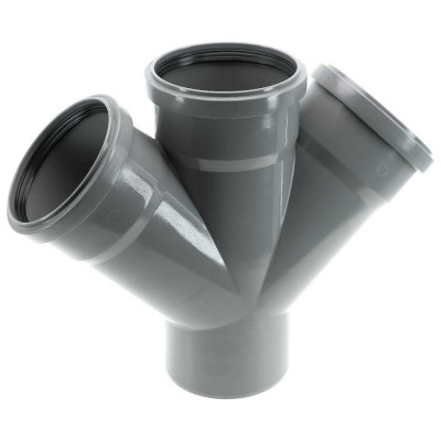 Канализационная крестовина Ostendorf 45 градусов, 110 мм 115880