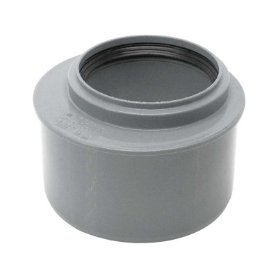 Канализационная редукция Ostendorf 110х75 мм, короткая 115715