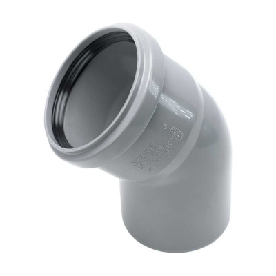 Канализационный отвод Ostendorf 75 мм, 45 градусов 113120