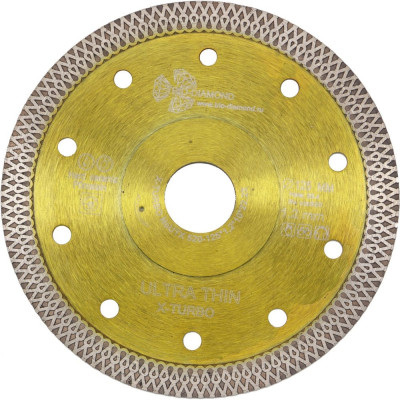 Диск алмазный отрезной TRIO-DIAMOND турбо ультратонкий 125х22.23х1.2 Ultra Thin X-Turbo UTX520