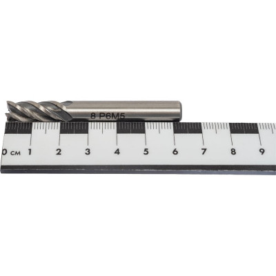 Фреза конц.ц/х ООО "ТМТ ГРУПП" 8 4-зуб Р6М5 150154