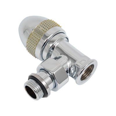 Угловой вентиль SR Rubinetterie Ovus 1/2, цвет хром 0435-1500C000