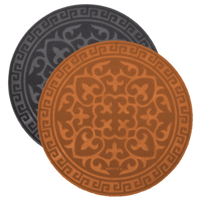 Придверный коврик VORTEX COMFORT диаметр 65 см, круглый, 22388