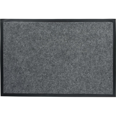 Влаговпитывающий коврик VORTEX ребристый TRIP 60х90 см, серый 24195