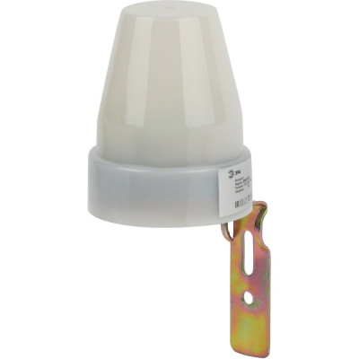 Датчик освещенности ЭРА DF 302 фотореле серый, макс. нагрузка 2200 ВА IP44 Б0043805