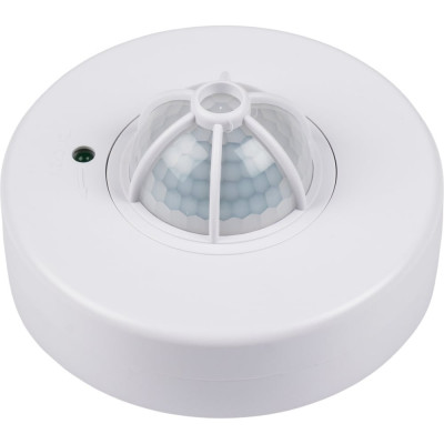 Датчик движения Jazzway PMS-IR 024 1200Вт 360 град. 2-6м WH IP20 5012974