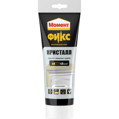 Монтажный клей Момент Кристалл 185 г Б0047947 2574393