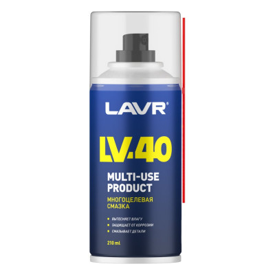 Многоцелевая смазка LV-40 210 мл Лавр Ln1484