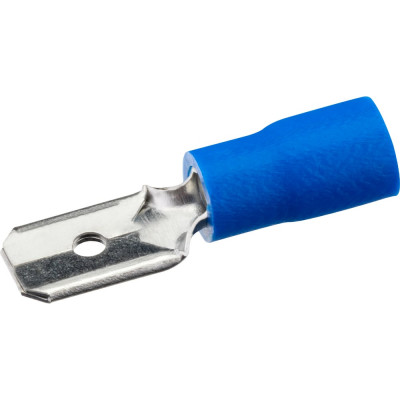 Плоский разъем Duwi РпИп, 2.5-6.3, папа, 10 шт./в упаковке 26705 8