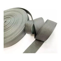 Ременная лента Эбис 20 мм, 50 м, серебро 72320