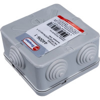 Распределительная коробка Экопласт JBS080 о/п 85х85х40 6 выходов, IP44 44006-1