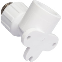 Угольник с наружной резьбой Политэк с креплением ПП 25х1/2 9500082512