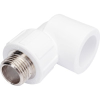 Угольник с наружной резьбой Политэк ПП 25x1/2 9410002512