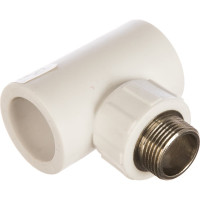 Тройник с наружной резьбой Политэк ПП 32x3/4 9510003234