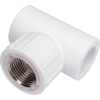 Тройник с внутренней резьбой Политэк ПП 20х1/2 9500002012