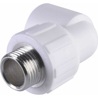 Угольник с наружной резьбой Политэк ПП 20x1/2 9410002012