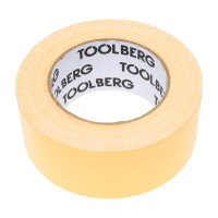 Двусторонняя клейкая лента TOOLBERG 2002025 на ткан. 50 мм х 25 м 90003726820