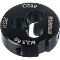 Плашка NORGAU M2,5х0,45 013735025