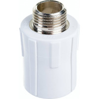 Комбинированная муфта Политэк наруж. резьба ПП 25х1/2 9000002512