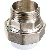 Разъемная муфта с наружной резьбой Политэк ПП 25х1 9800002501