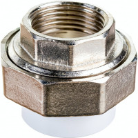 Разъемная муфта с внутренней резьбой Политэк ПП 25х3/4 9801002534