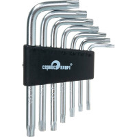 Набор Г-образных звездочек торкс 7 предметов СЕРВИС КЛЮЧ PROFFI 76430