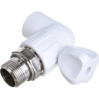 Шаровой кран Политэк для радиатора угловой ПП 25х3/4 9999022534