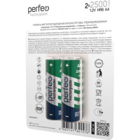 Аккумулятор PERFEO AA2500mAh 2 шт блистер 30 007 010