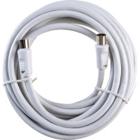 Кабель PERFEO ТВ вилка - ТВ розетка длина 5 м. T5004 30 003 926
