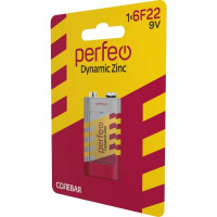 Батарейка PERFEO 6F22 1 шт блистер 30 009 802