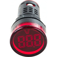 Лампа Вольтметр Красная ANDELI AD26B-22DYB AC220V red ADL21-003