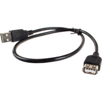 Кабель PERFEO USB2.0 A вилка - А розетка длина 0.5 м. U4501 30 003 919