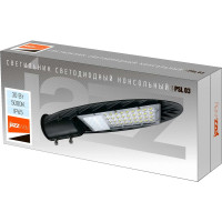 Светодиодный светильник Jazzway консольный PSL 03 GR 30Вт 5000К IP65 AC190-260В ДКУ уличный 5013735