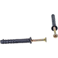 Дюбель-гвоздь INTERFIX 6 L40, потайной борт, быстрый монтаж ПП. 2500 шт 25585