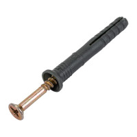 Дюбель-гвоздь INTERFIX 8 L60, потайной борт, быстрый монтаж ПП. 100 шт 1503