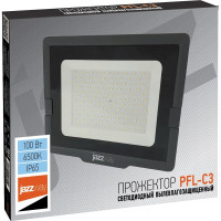 Светодиодный прожектор Jazzway PFL- C3 100Вт (compact) 6500K IP65 закаленное прозрачное стекло 5023628A