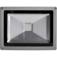 Светодиодный прожектор Jazzway PFL-20W/RGB-RC/GR 20Вт IP65 серый 1005908