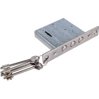 Врезной замок ГАРДИАН 1001-4 кл /б/о/н/ 18100