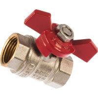 Шаровой кран Terma RED 1/2 в/в бабочка 26113