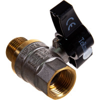 Шаровой кран Terma CB 1/2 в/н бабочка 25674