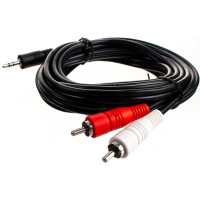 Кабель PERFEO Jack 3.5 мм вилка - 2xRCA вилка длина 3 м. J2004 30 003 886