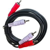 Кабель PERFEO 2xRCA вилка - 2xRCA вилка, длина 2 м. R3003 30 003 900