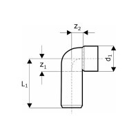 Сифонный отвод Ostendorf 50/40 мм 112940