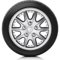 Колпаки на колёса AUTOPROFI комплект из 4 шт, размер 14, 350мм WC-2025 SILVER 14